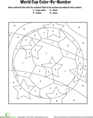 按数字划分的世界颜色