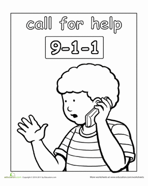 911颜色页