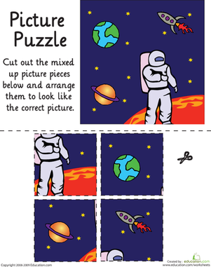 外太空拼图