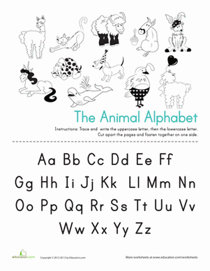 做一本字母迷你书