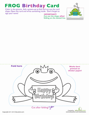 正在编写LetterFroggieBirthdayCard