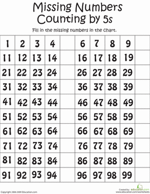 错过的数字五位数