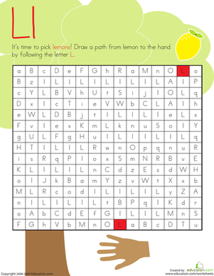 字母：L