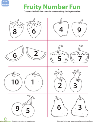 比较数字：大和小
