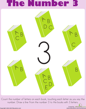 计数数字3