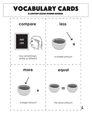 词汇卡:数字号！