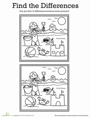 找到差异