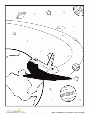 外太空彩色图像