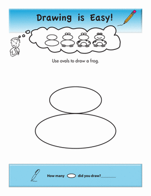 青蛙绘画