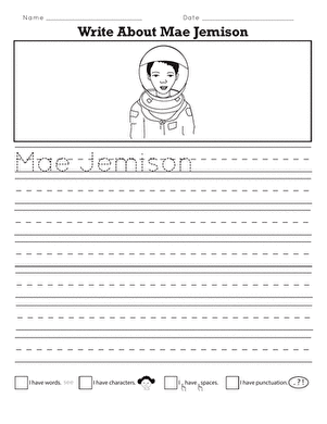写一写MaeJemison