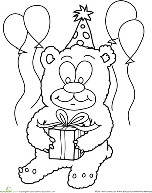 生日泰迪熊