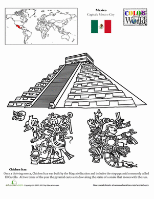 给世界上色！Chichen Itza