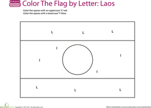 按字母顺序制作颜色老挝