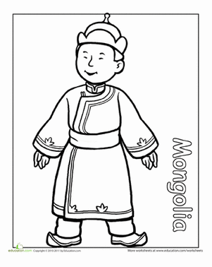 多元文化色彩:蒙古