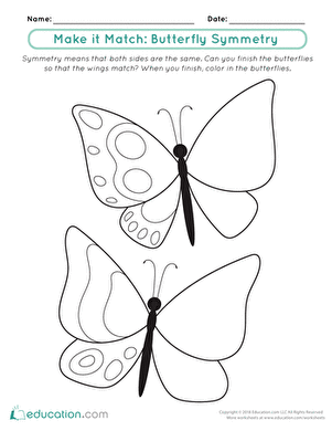 MakeitMatchButterflySymmetry对称性