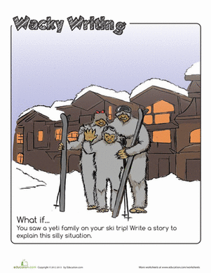 雪人书写提示