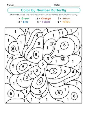 按数字显示颜色